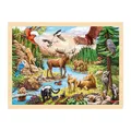 Produktbild: GOKI HOOLEN JIGSAW Puzzle Nordamerikanische Wildnis, 96st.