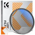 Produktbild: K&F CONCEPT Filter 77mm Zirkularer Polfilter Polarisationsfilter CPL für Reduzierung von Blendung und Reflexionen mit 18-Schicht-Nanobeschichtung (Nano-Klear)