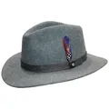 Produktbild: Stetson Filzhut knautschbar mit Leder-Garnitur grau 63/XXL