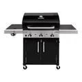 Produktbild: Char-Broil Gasgrill Performance 340 B - 3 Brenner, TRU-Infrared Technology, 2 Türen & 4 Lenkrollen - Ideal für draußen, Garten, Terrasse
