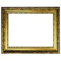 Produktbild: Barockrahmen Gold fein verziert 840 ORO, 30x40 Leerrahmen