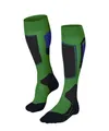 Produktbild: FALKE Herren Skisocken SK4 Advanced M Kh Wolle Funktionsmaterial warm dünn 1 Paar, Grün Grassgreen 7014-O, 46-48