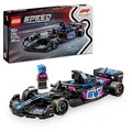 Produktbild: LEGO Speed Champions BWT Alpine F1 Team A524 Rennauto - Spielzeug mit Formel 1 Minifigur zum Sammeln - Geschenk für Jungen & Mädchen ab 10 Jahren und Erwachsene Motorsport Fans 77248