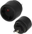 Produktbild: Brennenstuhl Reisestecker Euro/Konturenstecker/USA, Japan Reiseadapter Typ A (NEMA-1) zu Typ C (Eurostecker)