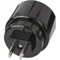 Produktbild: Brennenstuhl Reisestecker System USA/Japan, schwarz, 2-polig