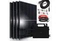 Produktbild: SUNNIVA Balkonkraftwerk 1800W/800W komplett Steckdose, (Astro Energy 800W Wechselrichter - PV Solaranlage Komplettset - 4x 450W (1800W) Solarmodule - inkl. 5m Kabel - Bluetooth, WIFI)