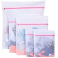 Produktbild: Boxlegend Wäschenetz für Waschmaschine 5er Set - Wäschesack Wäschebeutel mit Reißverschluss Wäschesäckchen Laundry Bag für BH, Reise, Schuhe, Koffer, Socken, Unterwäsche, Babykleidung
