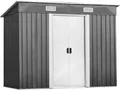 Produktbild: COSTWAY Gerätehaus Metall Gartenhaus 5m³ 238x131x181cm