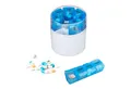 Produktbild: relaxdays Pillendose Tablettenbox 7 Tage 4 Fächer