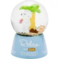 Produktbild: Sheepworld Traumkugel mit Spruch Relax | Schneekugel, Glas, Höhe 6,5 cm, Polyresin, Motivdruck | Geschenk zum Geburtstag | 74125