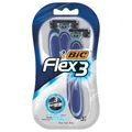 Produktbild: Bic Flex 3 Klinge Einweg Rasierer für Herren Set 3 3 Stück  NANO TECH