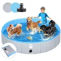 Produktbild: Hundepool, Planschbecken, Kinderpool, faltbar, tragbar, 160cm, PVC, robust