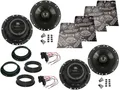 Produktbild: JBL Lautsprecher für VW Passat B7 B8 Bj 10-20 Tür vorne hinten Dämmmatte 1200 W