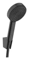 Produktbild: Hansgrohe Pulsify S Brausehalterset 105 1jet mit Brauseschlauch 1250 mm - Mattschwarz - 24301670