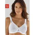 Produktbild: T-Shirt-BH NUANCE, Damen, Gr. 90, Cup C, weiß, Netz, Obermaterial: 79% Polyamid, 21% Elasthan, BHs T-Shirt-BH, mit modischem Design und breiten, leicht gefütterten Trägern
