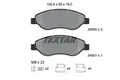 Produktbild: TEXTAR 2455001 Brake Pad Set, disc brake for OPEL,VAUXHALL