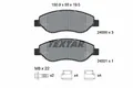 Produktbild: Bremsbeläge 2455001 TEXTAR für OPEL CORSA D CORSA D Kasten/Schrägheck