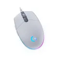 Produktbild: Logitech G203 Gaming-Maus mit anpassbarer LIGHTSYNC RGB-Beleuchtung, 6 programmierbare Tasten, spieletauglicher Sensor, Abtastung mit 8.000 DPI, Geringes Gewicht - Weiß