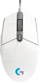 Produktbild: LOGITECH G203 WS - Gaming-Maus (Mouse), Kabel, USB, G203, weiß