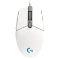 Produktbild: Logitech G203 LIGHTSYNC Gaming Maus 6 Tasten RGB 8.000 DPI weiß
