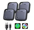 Produktbild: UGREEN FineTrack Duo 4 Pack GPS Tracker für iOS & Android mit USB C Laden