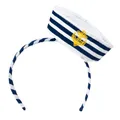 Produktbild: Haarreif Navy Matrosin Marine Hut Minihut Matrosenhut Karneval Mottoparty