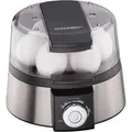 Produktbild: Eierkocher 6070 edelstahl/schwarz, 435 Watt, für 7 Eier oder 3 pochierte Eier