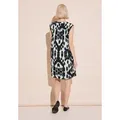 Produktbild: STREET ONE Sommerkleid Ärmelloses Kleid mit Print 36 EU