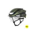 Produktbild: Lumos Ultra E-Bike MIPS Fahrrad Helm Emerald Dunkel Grün M/L Visier Rück Licht