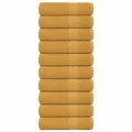 Produktbild: Handtücher 10 Stk. Golden 50x100 cm 360 g/m² 100% Baumwolle