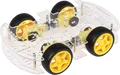 Produktbild: ROBOT CAR KIT 01 - Roboter Fahrgestell Kit für alle Arduino Systeme