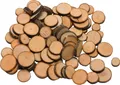 Produktbild: Astscheiben aus Holz zum Basteln Baumscheiben 100 Stk. Floristik Holzscheiben