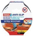 Produktbild: tesa Anti-Rutschband - Rutschfestes Klebeband für innen und außen - Für Treppen, Leitern und glatte Böden - Schwarz - 5 m x 25 mm
