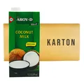 Produktbild: 12x1L Aroy-D Kokosmilch Kokosnussmilch Coconut milk Kokosnuss Milch