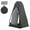 Produktbild: Tragbares Pop-Up Duschezelt-Wasserdicht Toilettenzelt Strandzelt Campingzelt ...