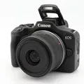 Produktbild: Canon EOS R100 + RF-S 18-45mm f/4.5-6.3 IS STM Gebrauchtware | Kaum Gebrauchsspuren | 12 Monate Garantie | ✔️ Temporär mit Kostenlose Geschenkbox