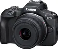 Produktbild: Canon EOS R100 + 18-45mm IS STM - Compact Digital Mirrorless Camera 4K 24.1MP