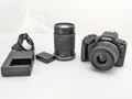 Produktbild: Canon EOS R100 Systemkamera mit Objektiv 18-45 mm / RF-S 55-210mm #C6 2685 J8