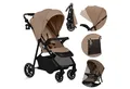 Produktbild: lionelo Kombi-Kinderwagen EMMA ONE, (Set), Wartungsfreie Räder/Einhand-Faltmechanismus/XXL-Verdeck
