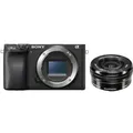 Produktbild: Sony Alpha ILCE-6400 + 16-50mm OSS schwarz