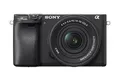 Produktbild: Sony Alpha 6400 APS-C Spiegellose Kamera mit 16-50mm Objektiv (Schneller 0,02s Autofokus mit Augenerkennung für Mensch und Tier, 4K-Filmaufnahmen und neigbares Display für Vlogging)