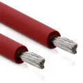 Produktbild: InLine 4mm² Solarkabel, 50m, Installationskabel, Meterware, rot, H1Z2Z2-K, Photovoltaik, UV-beständig & langlebig, 94450R