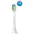 Produktbild: Philips Ersatz-Zahnbürste HX6068/12 Optimal White (8er Pack) weiss