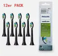 Produktbild: 12x Philips Sonicare W2 Optimal White Standard Bürstenköpfe Neu DE~&.