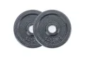 Produktbild: RAMROXX Hantelscheibe 2,5 kg Set 2x1,25 kg Gusseisen Hantel Gewicht versiegelt 28mm, 2,50 kg, Material: Gusseisen