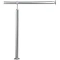 Produktbild: Relaxdays Treppengeländer Edelstahl Witterungsbeständig 80 cm