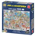 Produktbild: Jan Van Haasteren – JVH – La Boulangerie – The Bakery – Puzzle für Erwachsene – Lustig – 100% recycelter Karton – 1000 Teile Jumbo