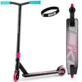 Produktbild: SOKE Stunt Scooter GO! Kick-Scooter mit ABEC 9 Kugellager Tretroller Trick Roller für Erwachsene und Kinder Zweirad Freestyle Cityroller | 2 Räder | Tragkraft 100kg (Rosa)