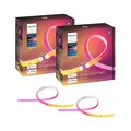 Produktbild: Philips Hue Gradient Ambiance Lightstrip 1m Erweiterung • 2er Pack KU04-11C_2er