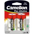 Produktbild: 2er Pack Mono-Batterien CAMELION AlkalinePlus Ty D/LR20, 1,5V